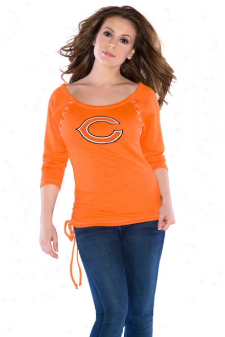 Chicago Bears Women's Fashion Stitch Team Top - At Alysas Milano