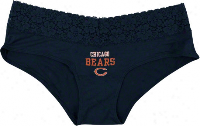 Chicago Bears Women's Navy B-ii Panties