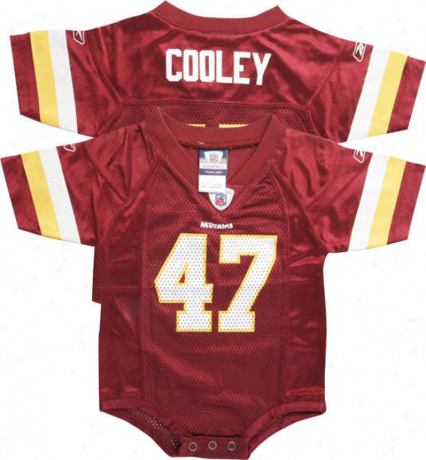 Chris Coole Reebok Nfl Team Color Washington Redskins Infant Jersey