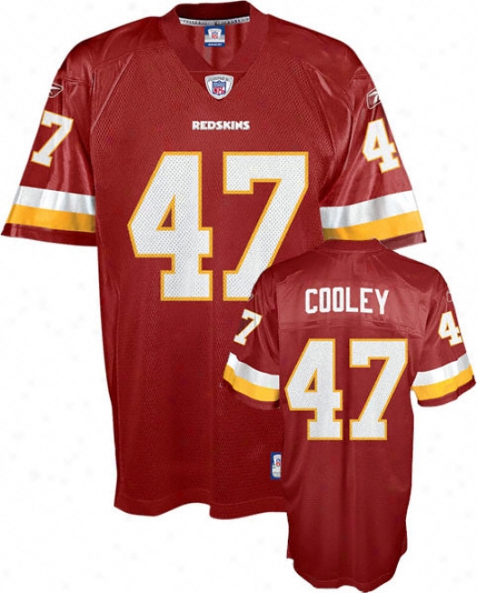 Chris Cooley eRebok Nfl Team Color Washington Redskins Kids 4-7 Jersey