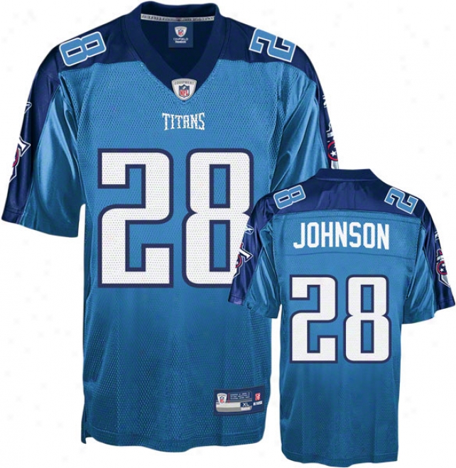 Chris Johnson Light Blue Reebok Nfl Tennessee Titans Toddler Jersey