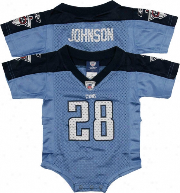 Chris Johnson Light Blue Reebok Nf lTennessee Titans Infant Jersey