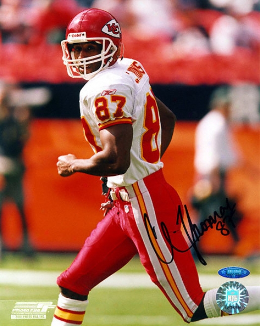 Chris Thomas Kansas City Chiefs Autographed 8x10 Photograph