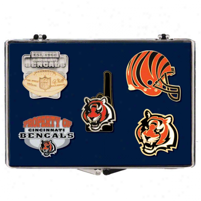Cincinnati Bengals 5-pin Set