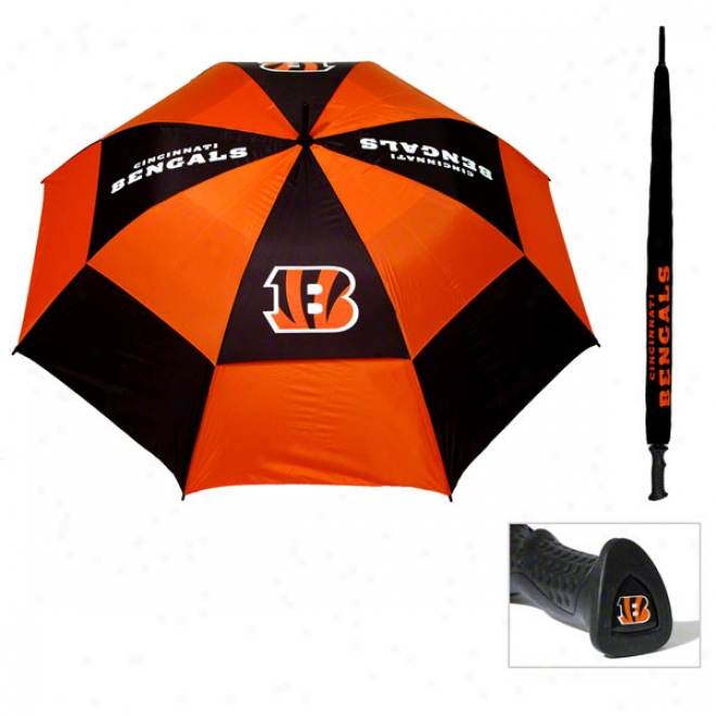 Cincinnati Bengals 62'' Double Canopy Umbrella