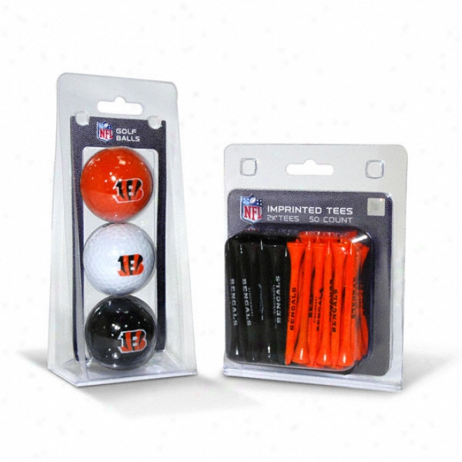 Cincinnati Bengals Ball & Tee Set