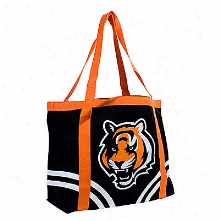 Cincinnati Bengals Canvas Tailgate Tote