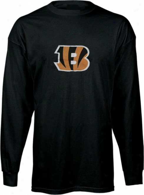 Cincinnati Bengals Faded Logo Long Sleeve T-shirt