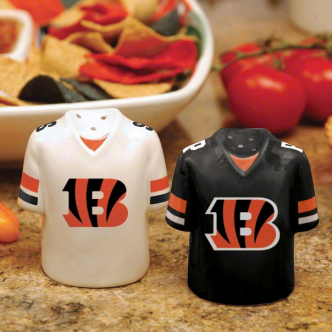 Cincinnati Bengals Gameday Salt And Pepper Shakers