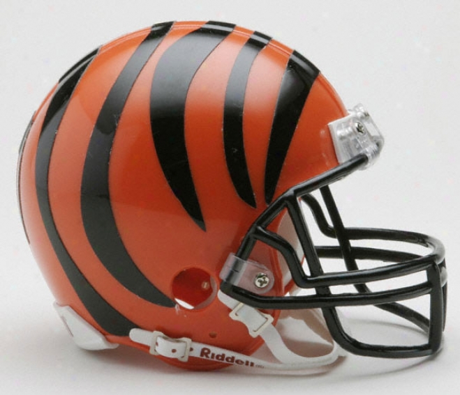 Cincinnati Bengals Nfl Riddell Mini Hdlmet