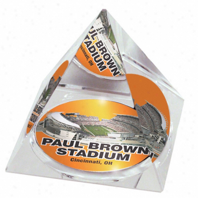 Cuncinnati Bengals Paul Brown Stadium Crystal Pyramid