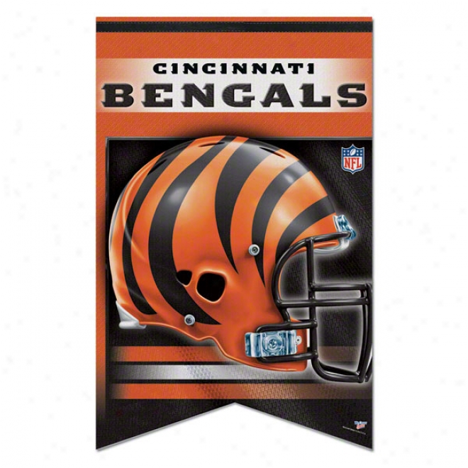 Cincinnati Bengals Premium 17x26 Banner