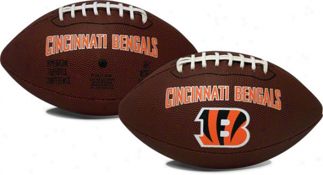 Cincinnati Bengals &quotgame Time&quot Full Size Football