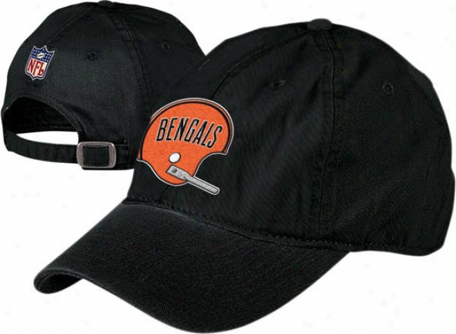 Cincinnati Benga1s Retro Bl Adjustable Strapback Hat