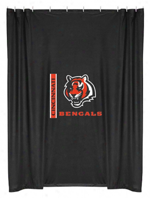 Cincinnati Bengals Shower Curtain