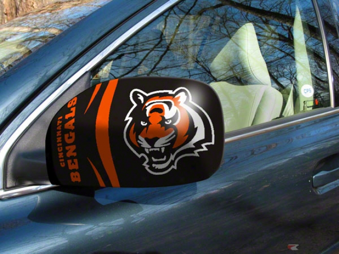 Cincinnati Bengals Small Car Mirror Covers