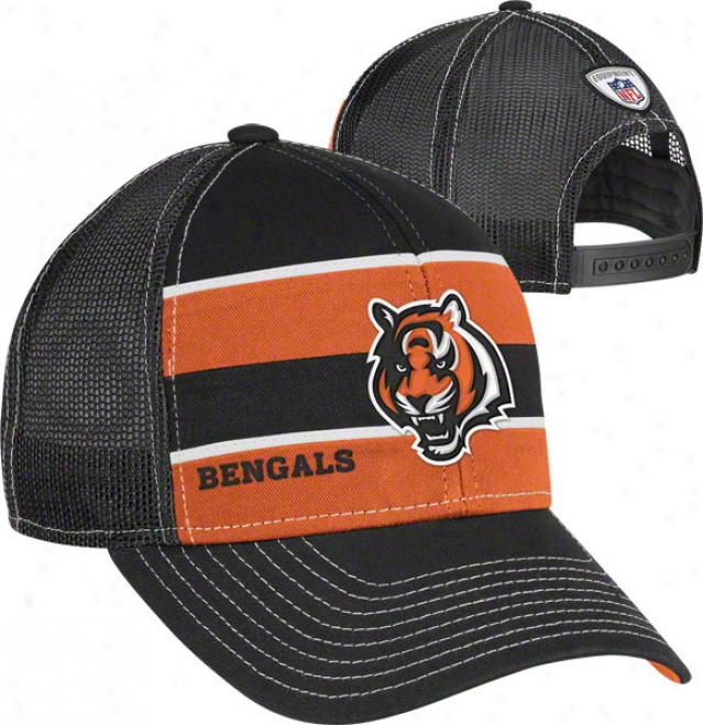 Cincinnati Bengals Women's Hat: 2011 Player Hook Trucker Adjustable Hat