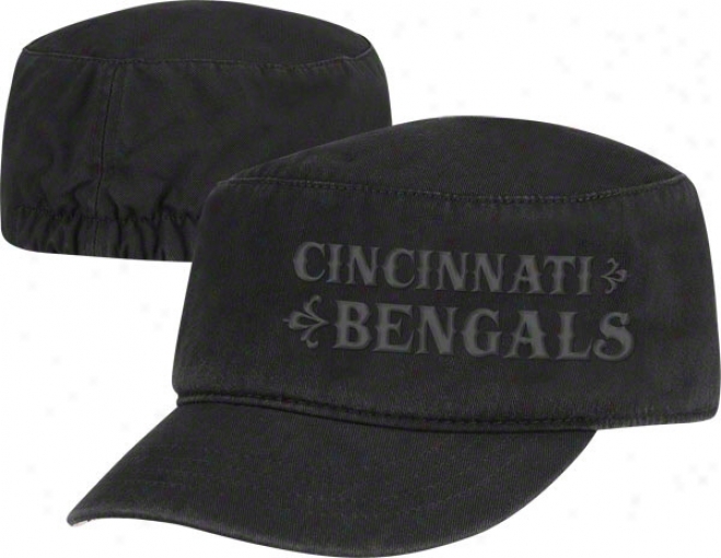 Cincinnati Bengals Women's Hat: Tonal Military Cover