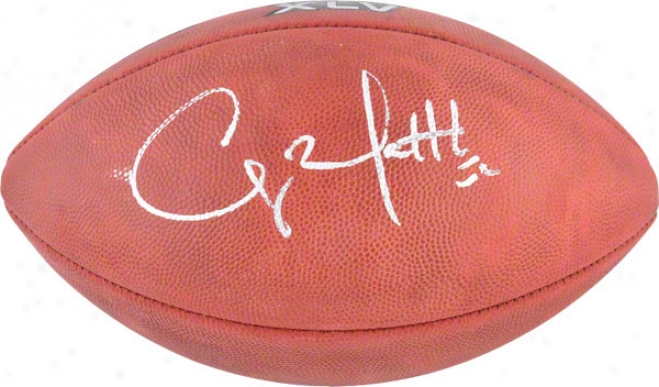 Clay Matthews Autographed Football  Details: Unripe Bay Packers, Super Bowl Xlv Chamlions