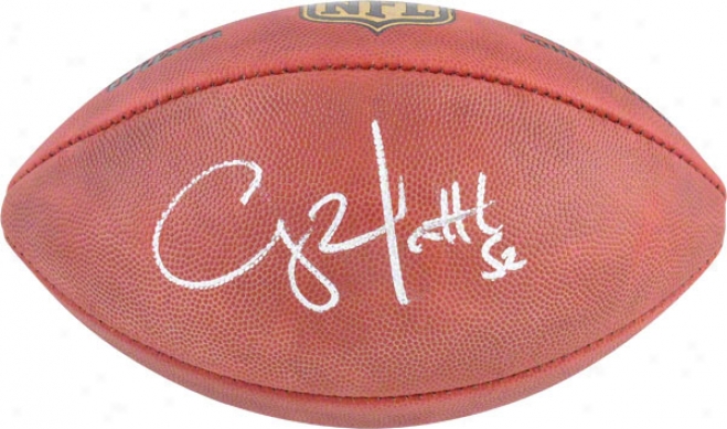 Clay Matthews uAtographed Football