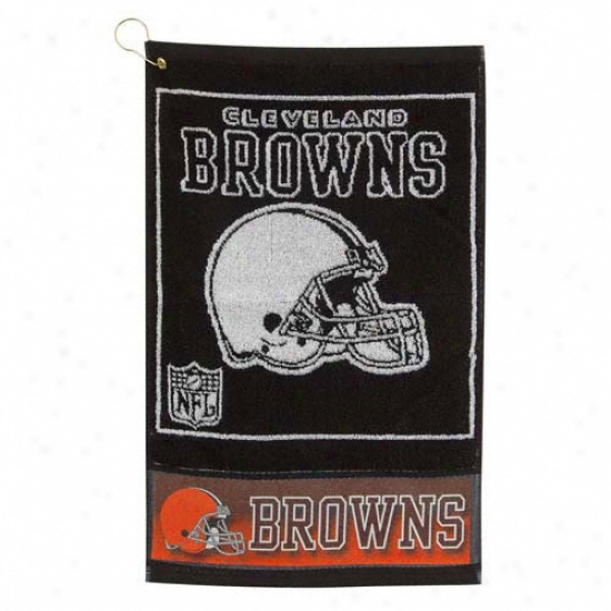 Cleveland Browns 16x24 Jacquard Golf Towel