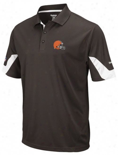 Cleveland Browns 2010 Brown Sideline Team Polo Shirt