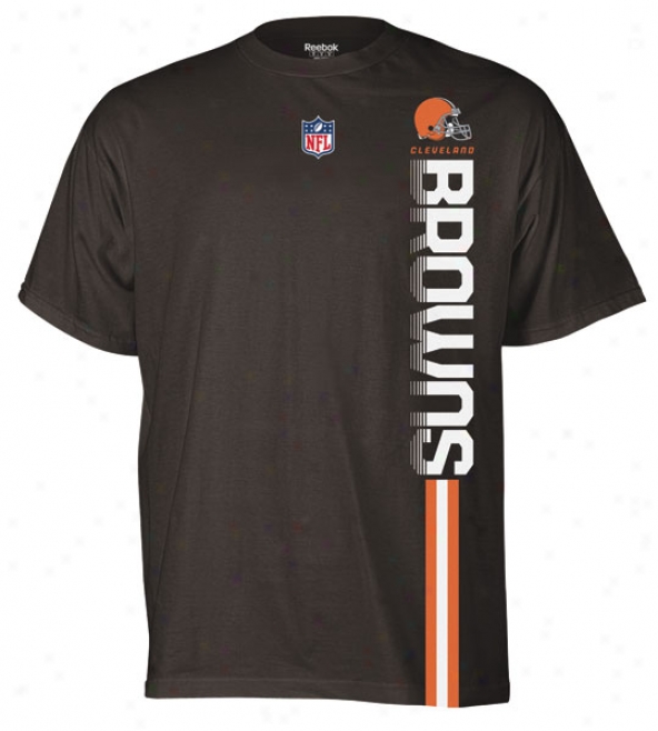 Cleveland Browns 2011 Sideline Force Left Brown T-shirt