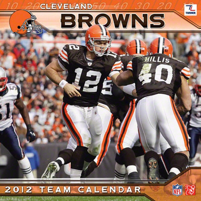 Cleveland Browns 2012 Calendar: 12x12 Team Wall Calendar
