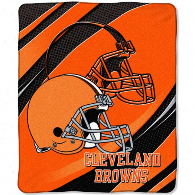 Cleveland Browns 50x60 Imprint Micro Raschel Throw