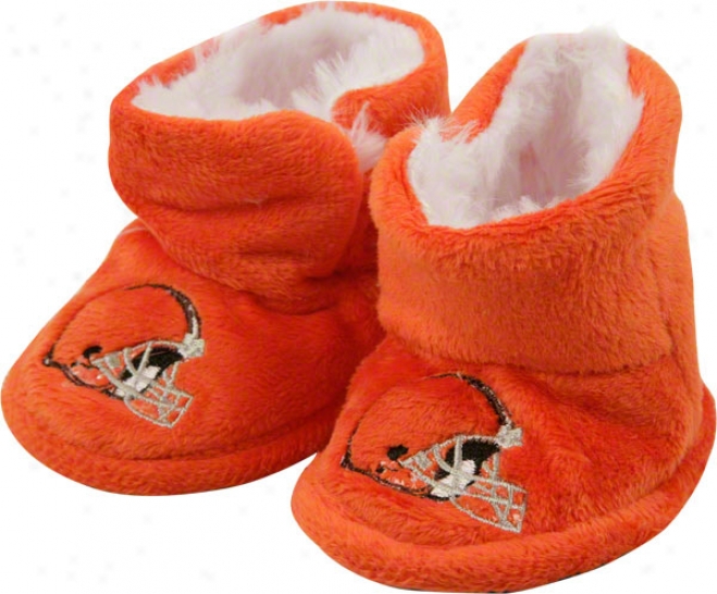 Cleveland Browns Baby Slipper Boot