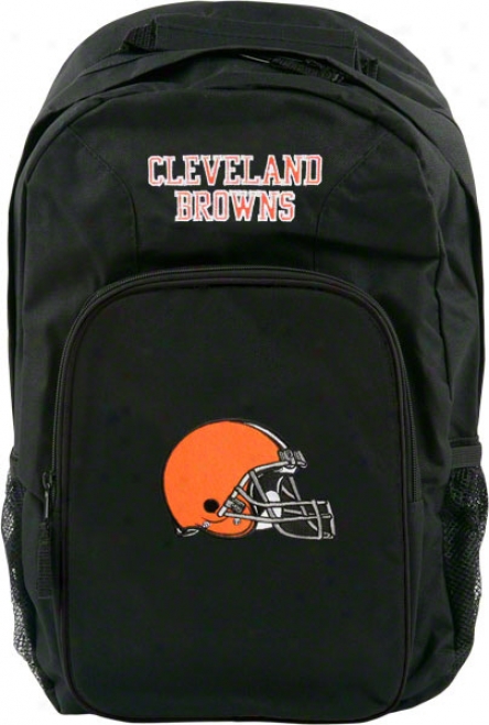 Cleveland Browns Black Youth Southpaw Backpack