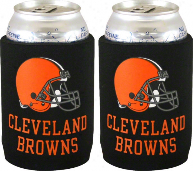 Cleveland Browns Can Koozie 2-pack