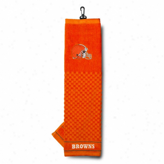 Cleveland Browns Embroidered Golf Towel