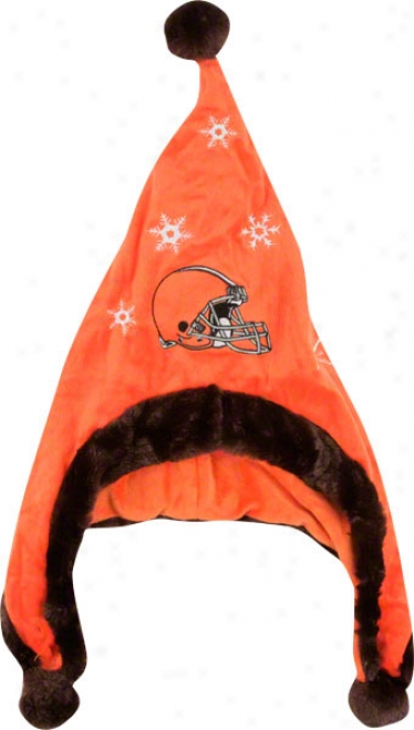 Cle\/eland Browns Holiday Dangle Hat