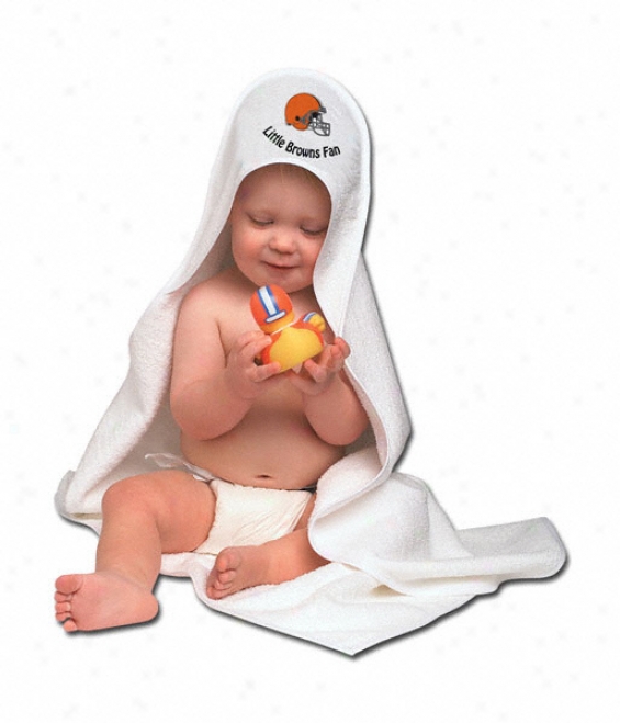 Cleveland Browns Hooded Baby Towel