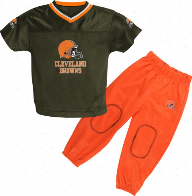 Cleveland Browns Infant Football Jersey And Pant Set