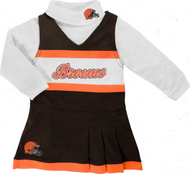 Cleveland Browns Infan tJumper And Turtlebeck Set