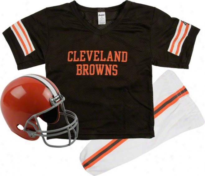 Cleveland Browns Kids/youth Football Helmet Consonant Set