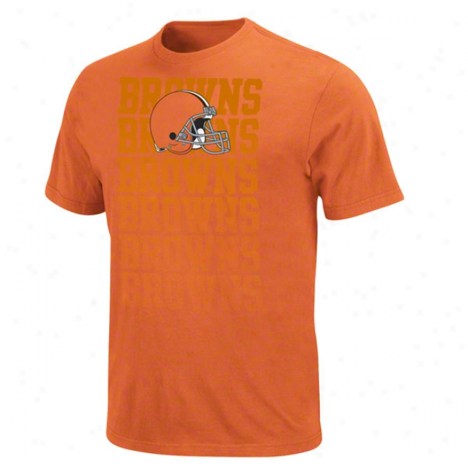 Cleveland Browns Orange All Time Great Iii T-shirt