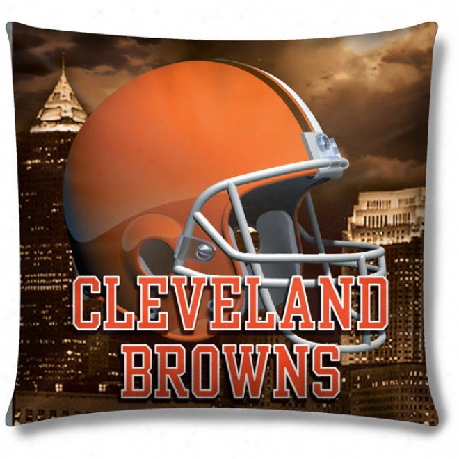 Cleveland Browns Photo Realistic Pillow