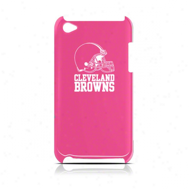 Cleveland Browns Pink Ipod Touch 4g Hard Case