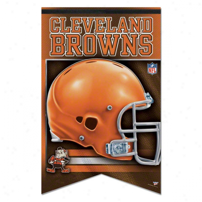 Cleveland Browns Premium 17x26 Banner