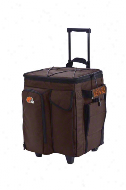 Cleveland Browns Rolling Tailgate Cooler