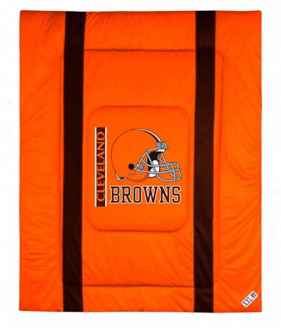 Cleveland Browns Sideline Full/queen Comforter