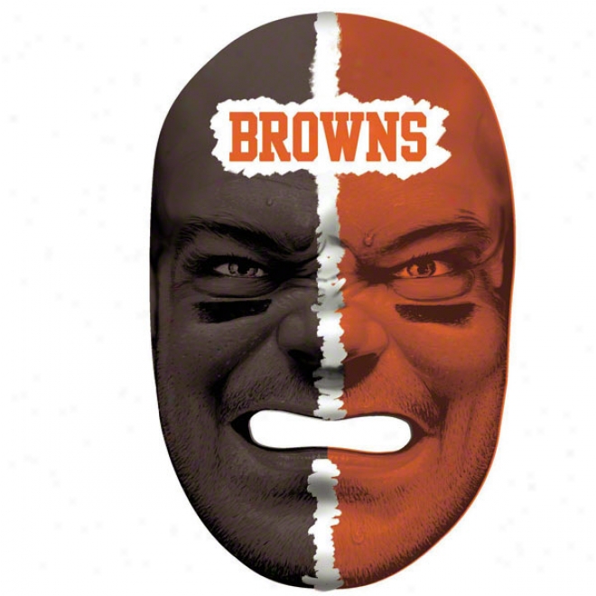 Cleveland Browns Team Fan Face Mask