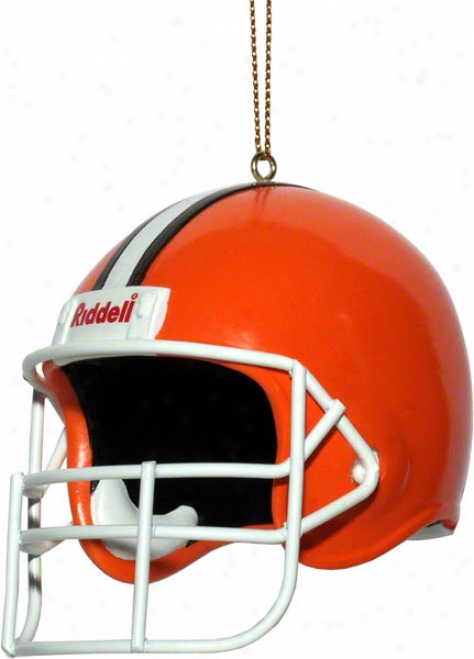 Cleveland Browns Team Helmet 3&quot Ornament