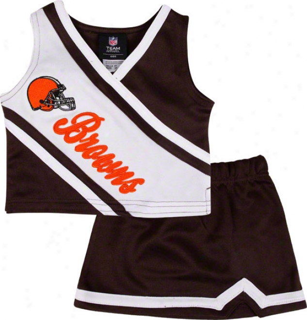 Cleveland Browns Toddler 2-piece Cheereader Prescribe