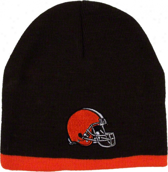 Cleveland Browns Toddler Cuffless Knit Hat