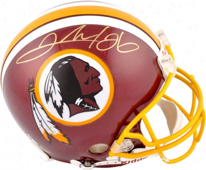 Clinton Portis Autographed Pro-line Helmet  Particulars: Washington Redskins, Authentic Riddell Helmet