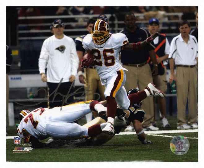 Clinton Porris Washington Redskins -vs Rams- 8x10 Autographed Photograph